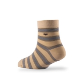 Men Pack Of 2 Striped Cotton Ankle Length Socks