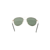 Green Pilot Rimmed Sunglasses (M256GR1V)