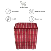 E-Retailer Single PVC Maroon Washing Machine Cover for Universal Semi-Automatic - Maroon