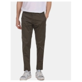 Ruggers Brown Regular -Fit Flat Trousers Single - None