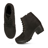 Saheb - Black Women's Ankle Length Boots - None