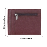 samtroh - PU Brown Men's Regular Wallet ( Pack of 1 ) - Brown