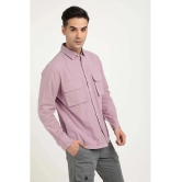 Bene Kleed 100% Cotton Regular Fit Solids Full Sleeves Mens Casual Shirt - Purple ( Pack of 1 ) - None