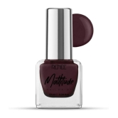 RENEE Mattitude Nail Paint - Mega Maroon, Quick Drying, Matte Finish, Long Lasting,10ml