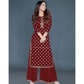 Solace Fab Elegant Rayon Kurta Palazzo Set