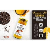 WOW ZIP - GO HERBS & NUTRITION Combo Himalayan Hill Turmeric and Black Pepper Powder 120g and Jungle Honey 350g