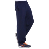 Vimal Jonney Navy Blue Cotton Blend Trackpant - M