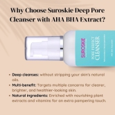 Deep Pore Cleanser With AHA BHA & Rice Water Extract