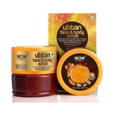 WOW Skin Science Ubtan Face & Body Scrub - No Sulphate, Parabens, Silicones & Color - 200 mL