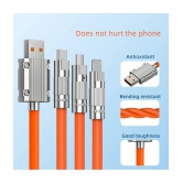 Life Like Orange 5 A Multi Pin Cable 1.2 Meter - Orange