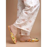 Shoetopia Gold Womens Flats - None