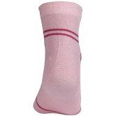 Texlon - Multicolor Cotton Women's Ankle Length Socks ( Pack of 5 ) - None