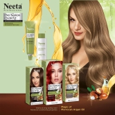 Neeta Professional Pro Fashion Color Kit 5.0 Light Brown 100g Pack of 3, Permanent Hair Color, Creme Hair Colour for Women & Men