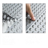 Anti Slip Bathroom Floor Mat - 1 Pcs(Random Colors)