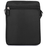 Da Tasche Twill SLing Bag Polyester Black Passport Holder - Black