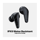 VEhop G007 Bluetooth True Wireless (TWS) In Ear 20 Hours Playback Low Latency IPX4(Splash & Sweat Proof) Black