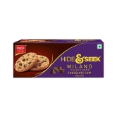 Parle Hide  Seek  Milano Choco Chip Cookies Crunchy Rich In Taste 75 G