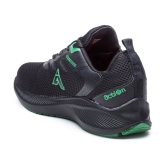 Action - Black Mens Sports Running Shoes - None