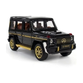 Alloy Metal Pull Back Die-cast Car Scale Model with Sound Light Mini Auto Toy for Kids Metal Model Toy Car with Sound and Lightã?MULTICOLORã?? (1.32- AMG G63 - MULTICOLOR) - Multicolor