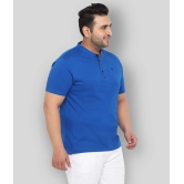 Urbano Plus - Blue Cotton Regular Fit Mens T-Shirt ( Pack of 1 ) - None