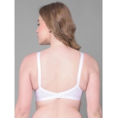 Dollar Missy Pack of 2 Cotton Womens Everyday Bra ( White ) DES-1052-WHT-PO2 - None