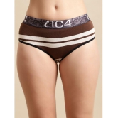 IC4 - Brown Hipsters Modal Striped Women's Hipster ( Pack of 1 ) - None