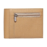 samtroh - PU BEIGE Mens Regular Wallet ( Pack of 1 ) - Beige