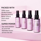 Rose Geranium Witch Hazel Facial Mist/Toner-Pack of 4