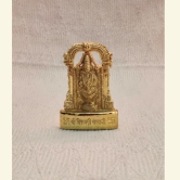 Lord Srinivasa Balaji Standee-Small (2.5 inches) / Gold