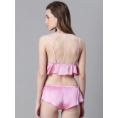 Oxolloxo Satin Cami Top & Panty Set