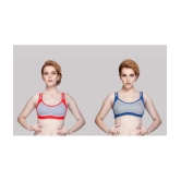 Kiran Enterprises Multicolor Cotton Non Padded Womens T-Shirt Bra ( Pack of 2 ) - None