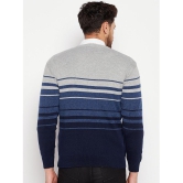 Lycos - Navy Acrylic Men's Pullover Sweater ( Pack of 1 ) - None