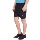 FINO Cool Men's Shorts (Colour - BLACK, Size - XXL) by Total Sporting And Fitness Solutions Pvt Ltd