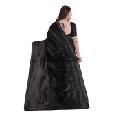 Handwoven Zari Silk Saree with Tassel - Black