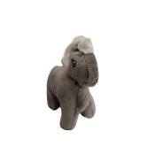 Plush Gray Unicorn Stuffed Animal Toy