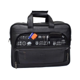 Swiss Military PLB1 Black P.U. Office Bag