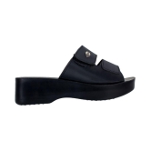 Inblu - Black Womens Slip On Heels - None