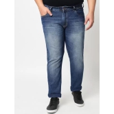 Men Slim Mid Rise Blue Jeans