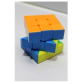 Cube | 3x3x3 High Speed Magic Cube | High Stability, Stickerless, Amazing Stress Reliever Educational Cube Puzzle