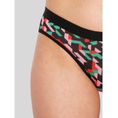 ILRASO - Red Modal Printed Women's Bikini ( Pack of 1 ) - None