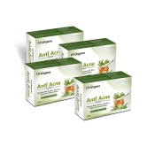 LA ORGANO Anti Acne Soap For Remove Acne, Blemishes & Scars Soap 75 g Pack of 4