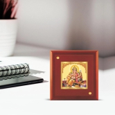 24K Gold Plated Ganesha Customized Photo Frame For Corporate Gifting