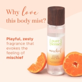 Mischief Orange Blossom Body Mist Pack of 2  From the makers of Parachute Advansed  300ml-Mischief Orange Blossom Body Mist (Pack of 2) | From the makers of Parachute Advansed | 300ml