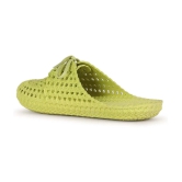 Aadi Lime Green Womens Toe Covered Flip Flop - None