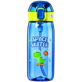 FunBlast Cute Water Bottle with Sipper, Water Bottle for Kids, Sipper Bottle for Kids - Anti-Leak Cartoon Kids Water Bottle for Kids (630 ML) (Dinosaur)