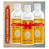 KURAIY SPF 50 PA+++ Sunscreen UV Lotion sunblock 75ML PACK OF 3