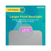 Mievida Fit F9 Digital Weighing Machine Low battery and backlight LCD display FIT F9