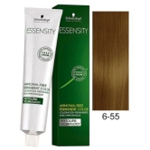 Schwarzkopf Essensity Hair Color 60ml 6-55 Dark Blonde Gold Extra + Developer 1000ml Combo