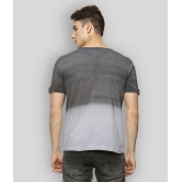 Campus Sutra - Grey Cotton Regular Fit  Mens T-Shirt ( Pack of 1 ) - None