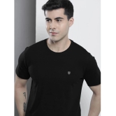 Lycos - Black Cotton Blend Regular Fit Mens T-Shirt ( Pack of 1 ) - None